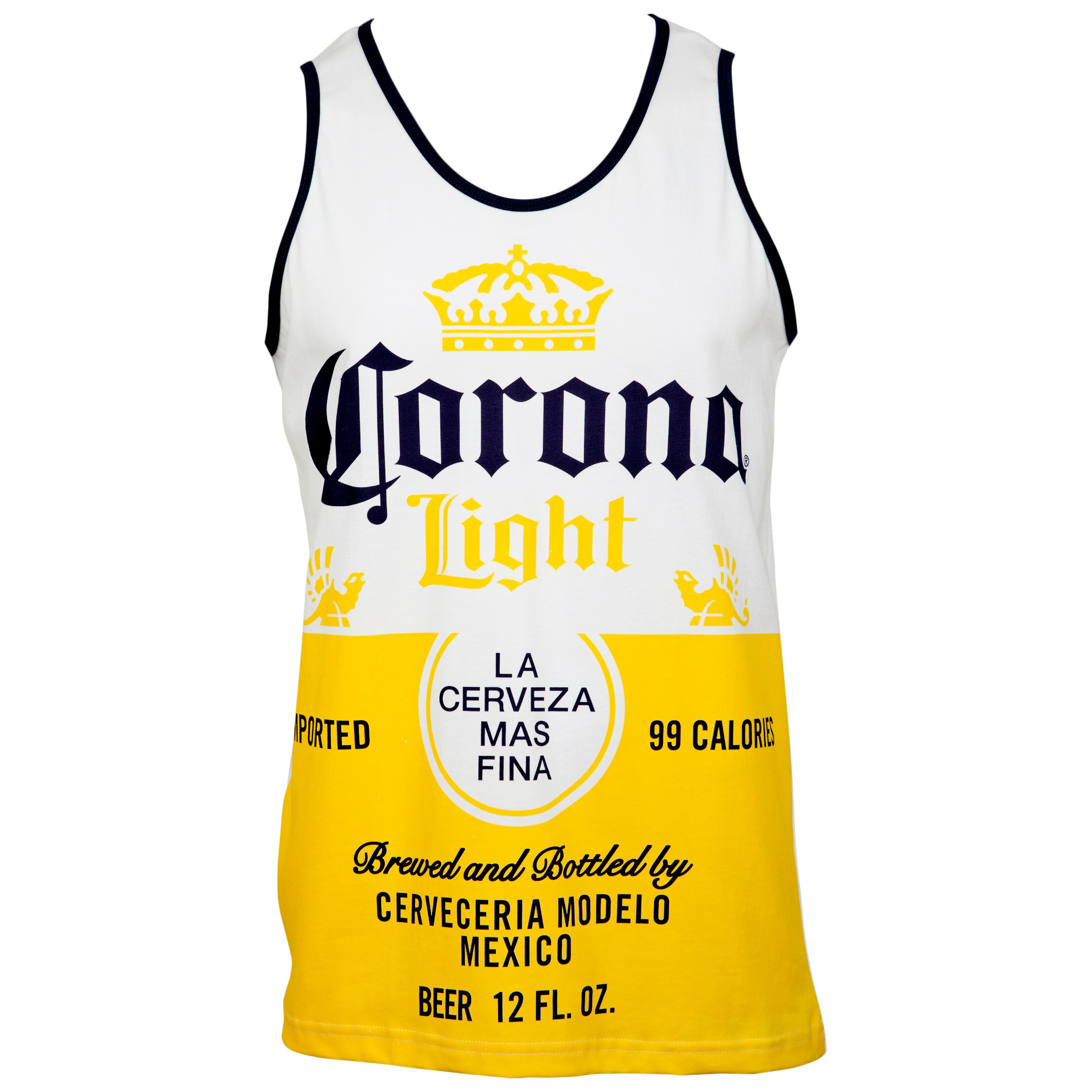 Corona Light Beer Label Design Tank Top